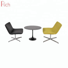 Hot Sale Metal Legs Chair Commercial Lounge Used Office Chair